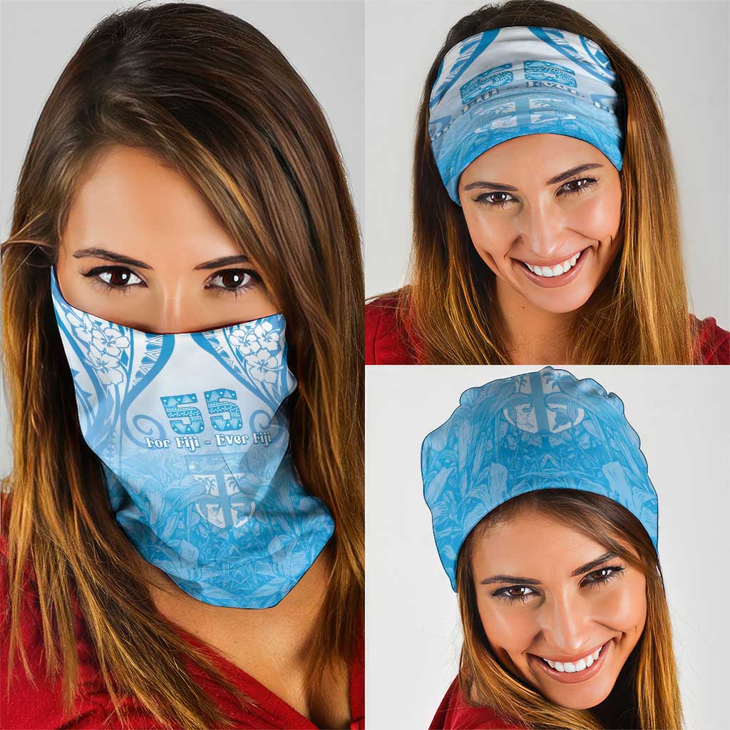 Fiji Day Neck Gaiter 55th Anniversary Forever Fiji - Polynesian Pride