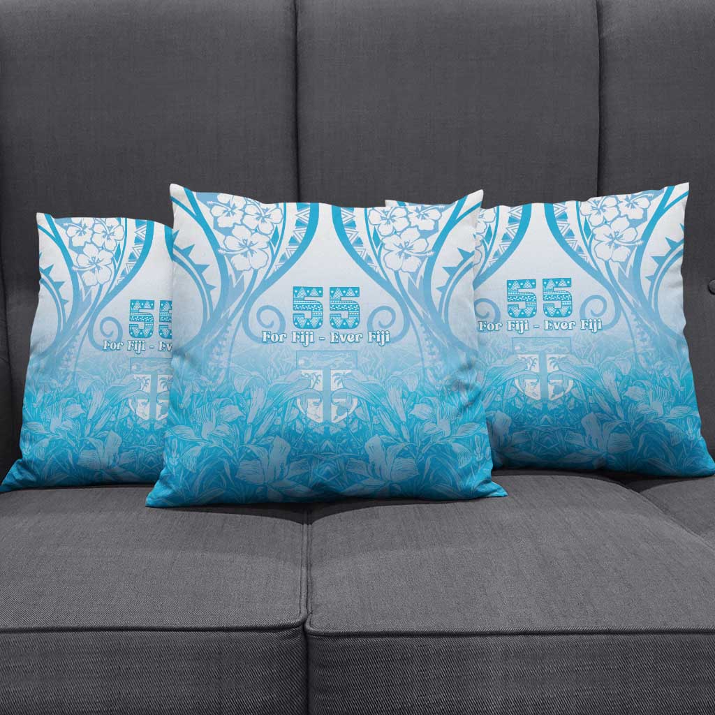 Fiji Day Pillow Cover 55th Anniversary Forever Fiji - Polynesian Pride