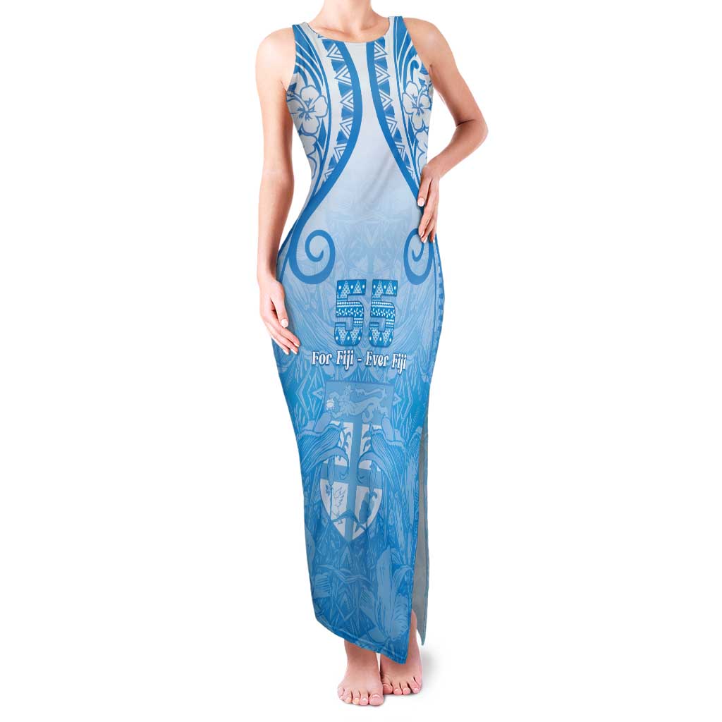 Fiji Day Tank Maxi Dress 55th Anniversary Forever Fiji - Polynesian Pride