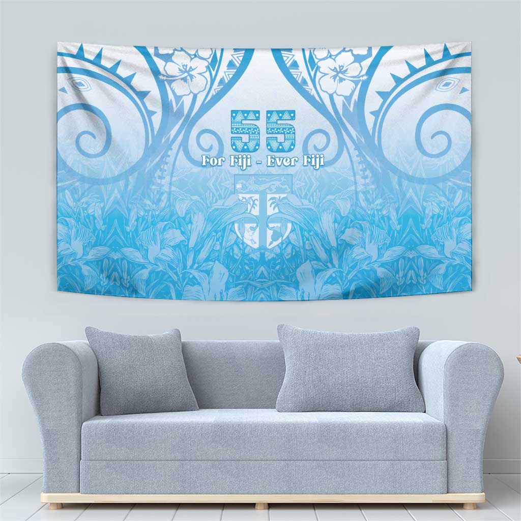 Fiji Day Tapestry 55th Anniversary Forever Fiji - Polynesian Pride