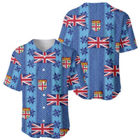Fiji Masi Tapa Baseball Jersey Coat Of Arms - Polynesian Pride