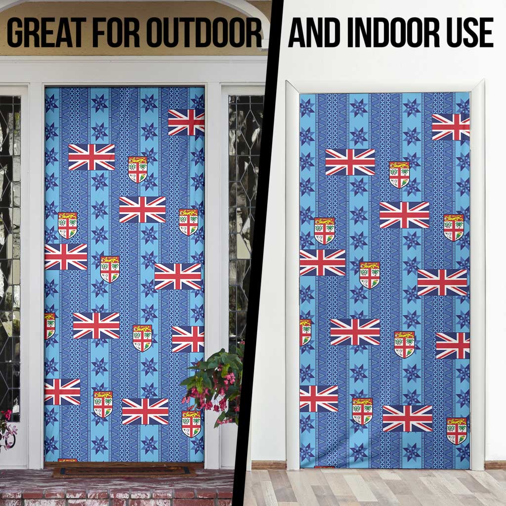 Fiji Masi Tapa Door Cover Coat Of Arms LT05 - Polynesian Pride