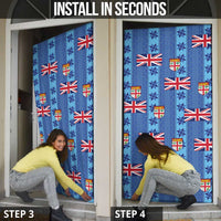 Fiji Masi Tapa Door Cover Coat Of Arms LT05 - Polynesian Pride