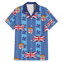 Fiji Masi Tapa Family Matching Mermaid Dress and Hawaiian Shirt Coat Of Arms - Polynesian Pride