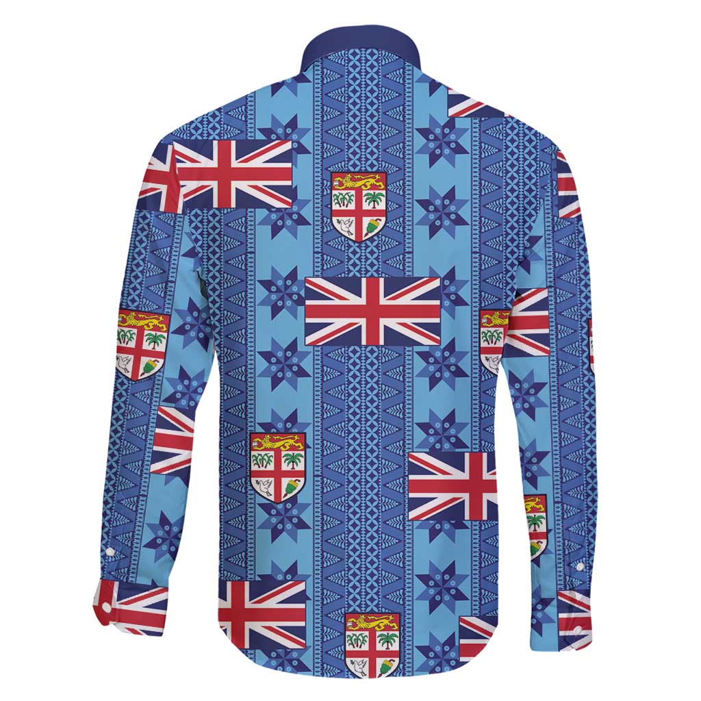Fiji Masi Tapa Family Matching Short Sleeve Bodycon Dress and Hawaiian Shirt Coat Of Arms - Polynesian Pride