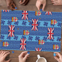 Fiji Masi Tapa Puzzle Coat Of Arms LT05 - Polynesian Pride