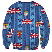 Fiji Masi Tapa Sweatshirt Coat Of Arms LT05 - Polynesian Pride