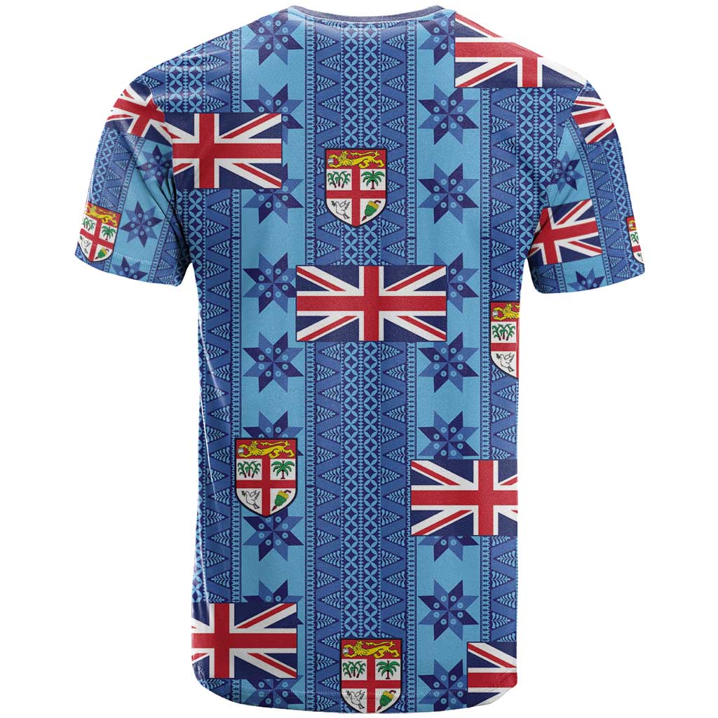 Fiji Masi Tapa T Shirt Coat Of Arms - Polynesian Pride
