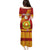 Custom Vavau High School Family Matching Puletasi Dress and Hawaiian Shirt Tongan Kupesi Pattern LT05 - Polynesian Pride