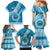 Custom Lavengamalie College Family Matching Mermaid Dress and Hawaiian Shirt Tongan Kupesi Pattern LT05 - Polynesian Pride