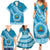 Custom Lavengamalie College Family Matching Summer Maxi Dress and Hawaiian Shirt Tongan Kupesi Pattern LT05 - Polynesian Pride