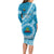 custom-lavengamalie-college-long-sleeve-bodycon-dress-tongan-kupesi-pattern