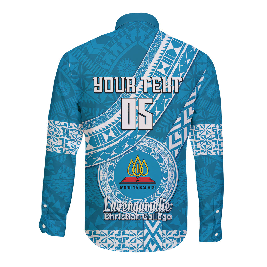 custom-lavengamalie-college-long-sleeve-button-shirt-tongan-kupesi-pattern