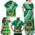 Custom Saineha High School Family Matching Off Shoulder Maxi Dress and Hawaiian Shirt Tongan Kupesi Pattern LT05 - Polynesian Pride