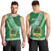 Custom Saineha High School Men Tank Top Tongan Kupesi Pattern LT05 - Polynesian Pride