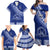 Custom Tupou College Family Matching Off Shoulder Maxi Dress and Hawaiian Shirt Tongan Kupesi Pattern LT05 - Polynesian Pride