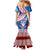 Custom Apifoou College Family Matching Mermaid Dress and Hawaiian Shirt Tongan Kupesi Pattern LT05 - Polynesian Pride