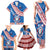 Custom Apifoou College Family Matching Tank Maxi Dress and Hawaiian Shirt Tongan Kupesi Pattern LT05 - Polynesian Pride