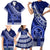 Custom Queen Salote College Family Matching Short Sleeve Bodycon Dress and Hawaiian Shirt Tongan Kupesi Pattern LT05 - Polynesian Pride