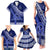 Custom Queen Salote College Family Matching Tank Maxi Dress and Hawaiian Shirt Tongan Kupesi Pattern LT05 - Polynesian Pride