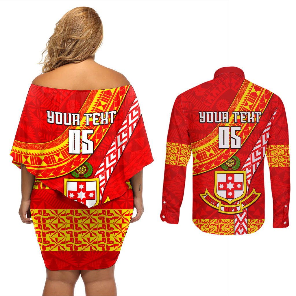 custom-kolisi-tonga-couples-matching-off-shoulder-short-dress-and-long-sleeve-button-shirts-tongan-kupesi-pattern