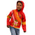 Custom Kolisi Tonga Kid Hoodie Tongan Kupesi Pattern LT05 - Polynesian Pride