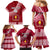 Custom Beulah College Family Matching Mermaid Dress and Hawaiian Shirt Tongan Kupesi Pattern LT05 - Polynesian Pride