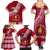 Custom Beulah College Family Matching Summer Maxi Dress and Hawaiian Shirt Tongan Kupesi Pattern LT05 - Polynesian Pride