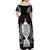 New Zealand Rugby Off Shoulder Maxi Dress The Haka With Champions Cup LT05 - Polynesian Pride