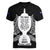 New Zealand Rugby Women V Neck T Shirt The Haka With Champions Cup LT05 - Polynesian Pride