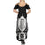 Custom New Zealand Rugby Summer Maxi Dress The Haka With Champions Cup LT05 - Polynesian Pride