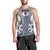 Hawaii Men Tank Top Barkcloth Pattern Vintage Style LT05 - Polynesian Pride