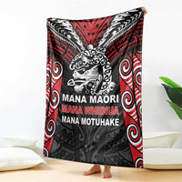 Aotearoa Mana Maori Blanket Toitu Te Tiriti LT05 - Polynesian Pride