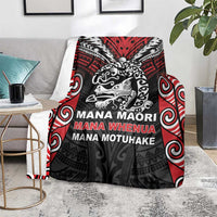Aotearoa Mana Maori Blanket Toitu Te Tiriti LT05 - Polynesian Pride