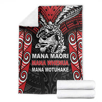 Aotearoa Mana Maori Blanket Toitu Te Tiriti LT05 - Polynesian Pride
