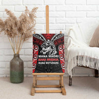 Aotearoa Mana Maori Canvas Wall Art Toitu Te Tiriti LT05 - Polynesian Pride