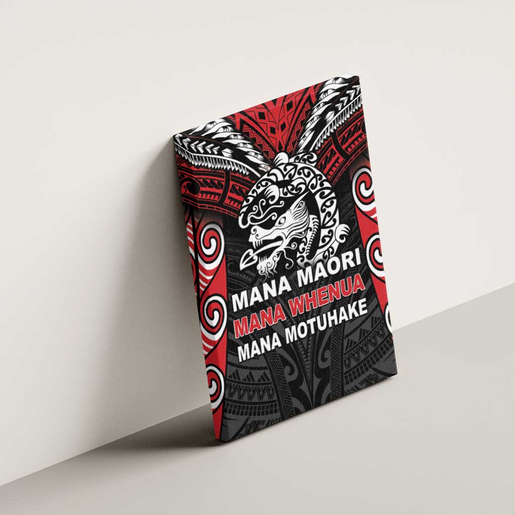 Aotearoa Mana Maori Canvas Wall Art Toitu Te Tiriti LT05 - Polynesian Pride