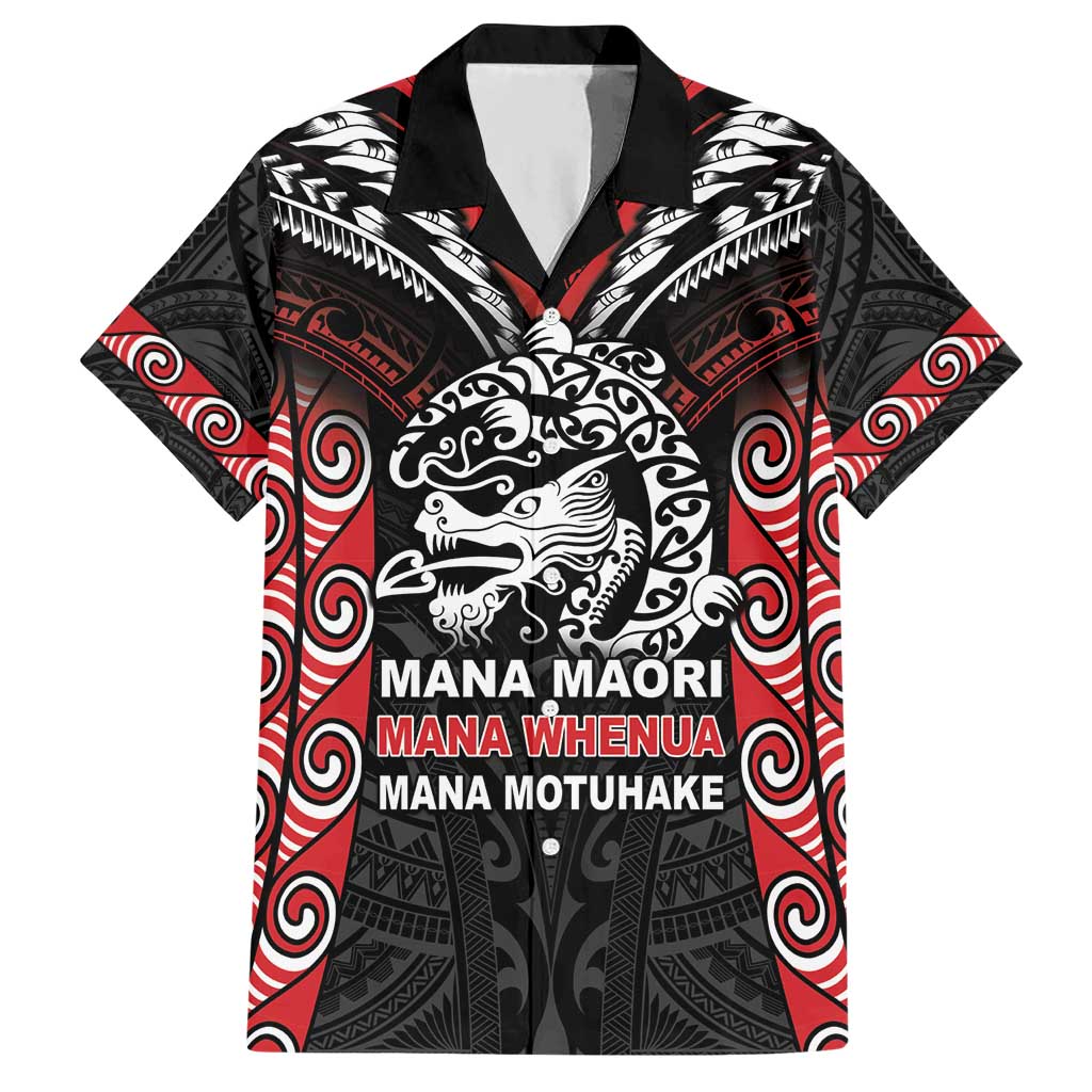 Aotearoa Mana Maori Hawaiian Shirt Toitu Te Tiriti