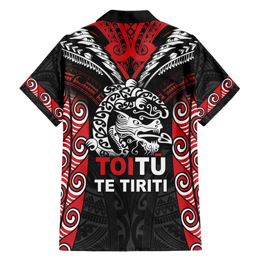 Aotearoa Mana Maori Hawaiian Shirt Toitu Te Tiriti LT05 - Polynesian Pride