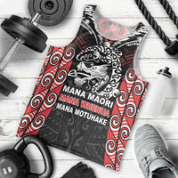 Aotearoa Mana Maori Men Tank Top Toitu Te Tiriti LT05 - Polynesian Pride