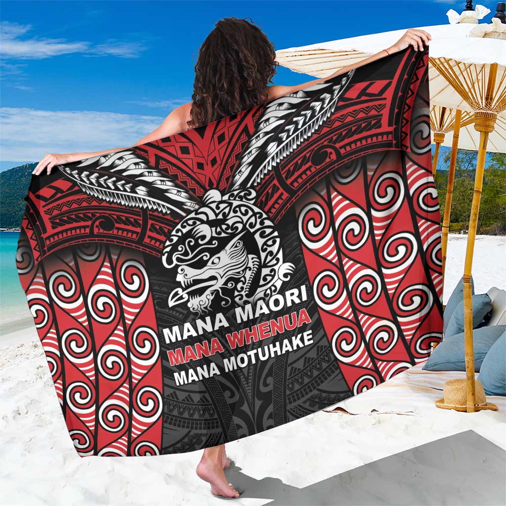 Aotearoa Mana Maori Sarong Toitu Te Tiriti