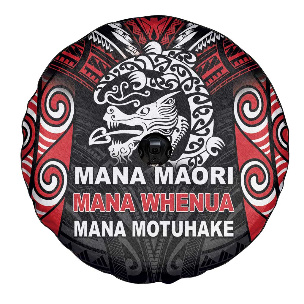 Aotearoa Mana Maori Spare Tire Cover Toitu Te Tiriti LT05 - Polynesian Pride