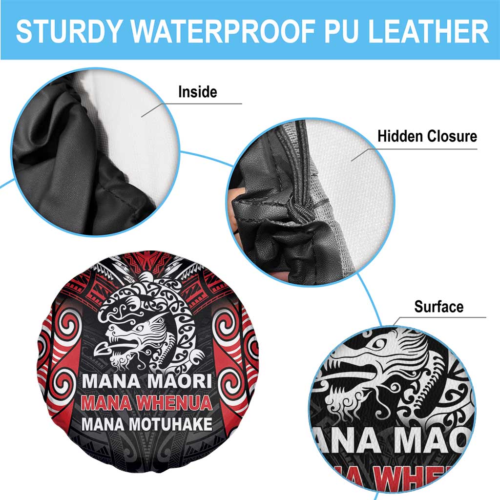 Aotearoa Mana Maori Spare Tire Cover Toitu Te Tiriti LT05 - Polynesian Pride