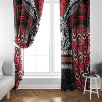 Aotearoa Mana Maori Window Curtain Toitu Te Tiriti LT05 - Polynesian Pride