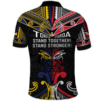Tokelau And Aotearoa Polo Shirt Together For Te Tiriti O Waitangi
