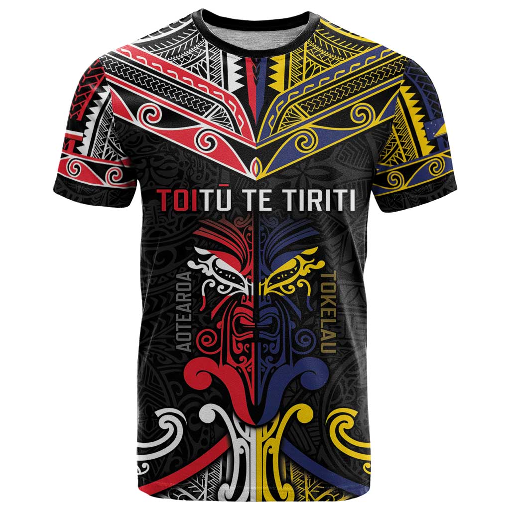 Tokelau And Aotearoa T Shirt Together For Te Tiriti O Waitangi