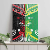 Cook Islands And Aotearoa Canvas Wall Art Together For Te Tiriti O Waitangi LT05 - Polynesian Pride
