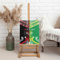 Cook Islands And Aotearoa Canvas Wall Art Together For Te Tiriti O Waitangi LT05 - Polynesian Pride