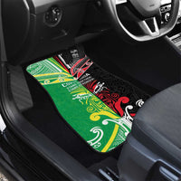 Cook Islands And Aotearoa Car Mats Together For Te Tiriti O Waitangi LT05 - Polynesian Pride