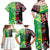 Cook Islands And Aotearoa Family Matching Off Shoulder Maxi Dress and Hawaiian Shirt Together For Te Tiriti O Waitangi